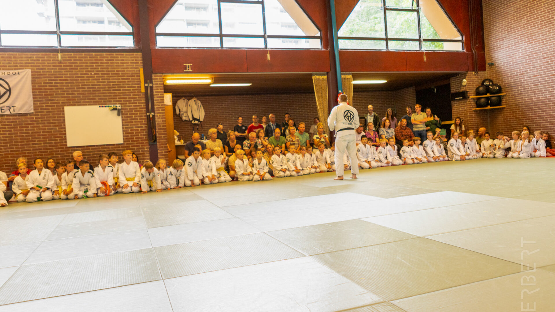 Sportschool Herbert kids judo training Ede